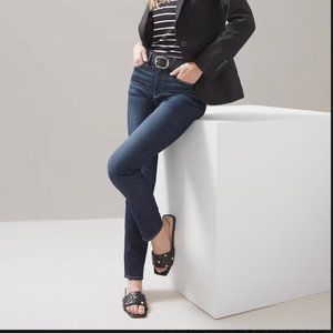 WHBM Sculpt Slim Jeans High Rise 12 LONG